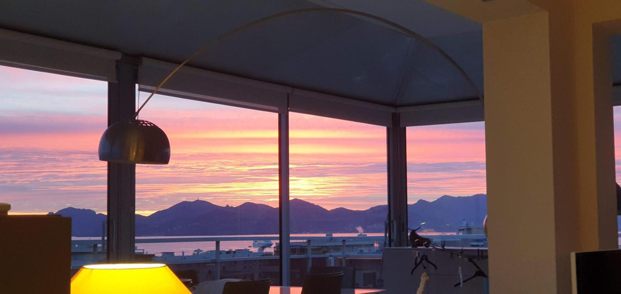 Villa Sur Le Toit - Vue Mer Exceptionnelle 칸느 외부 사진