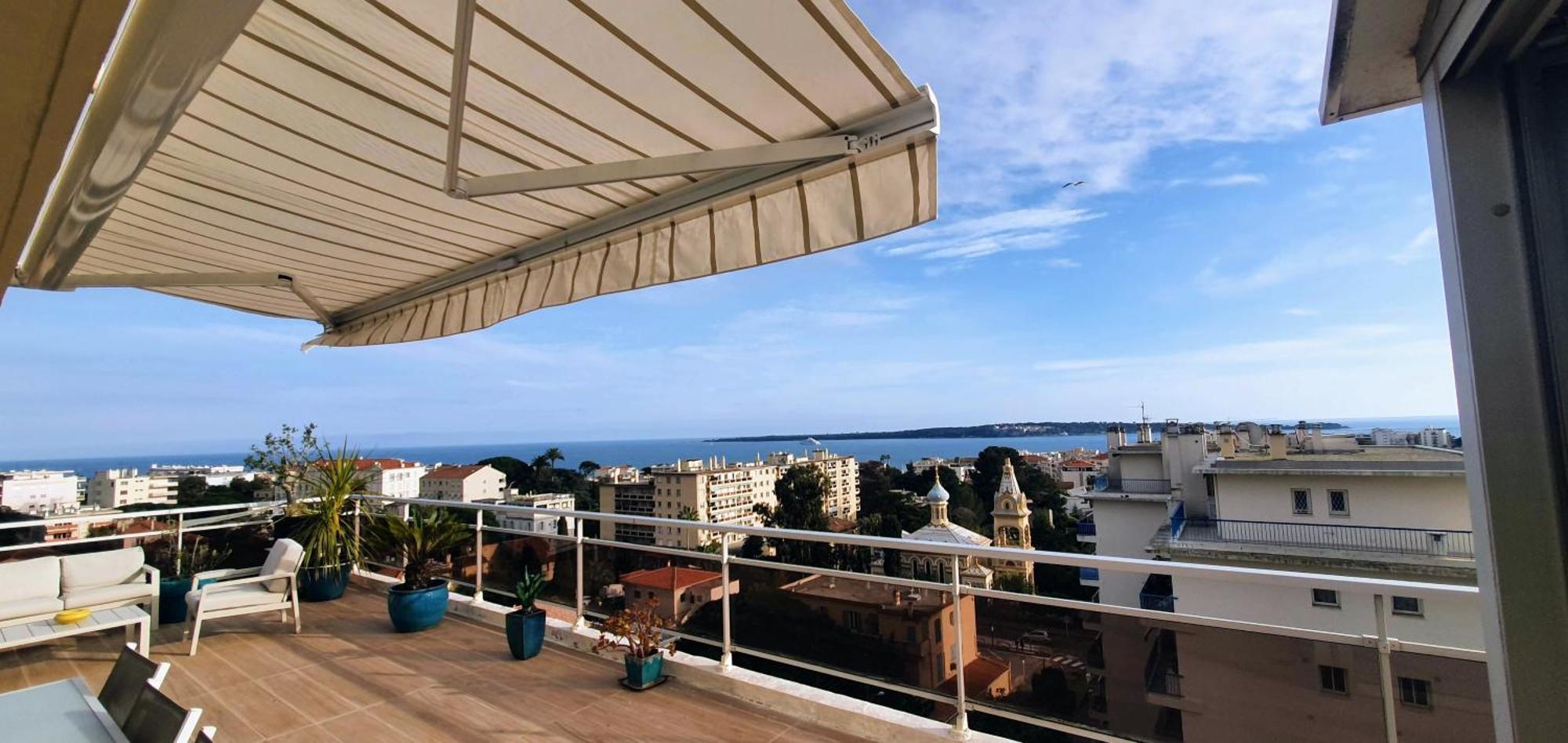Villa Sur Le Toit - Vue Mer Exceptionnelle 칸느 외부 사진