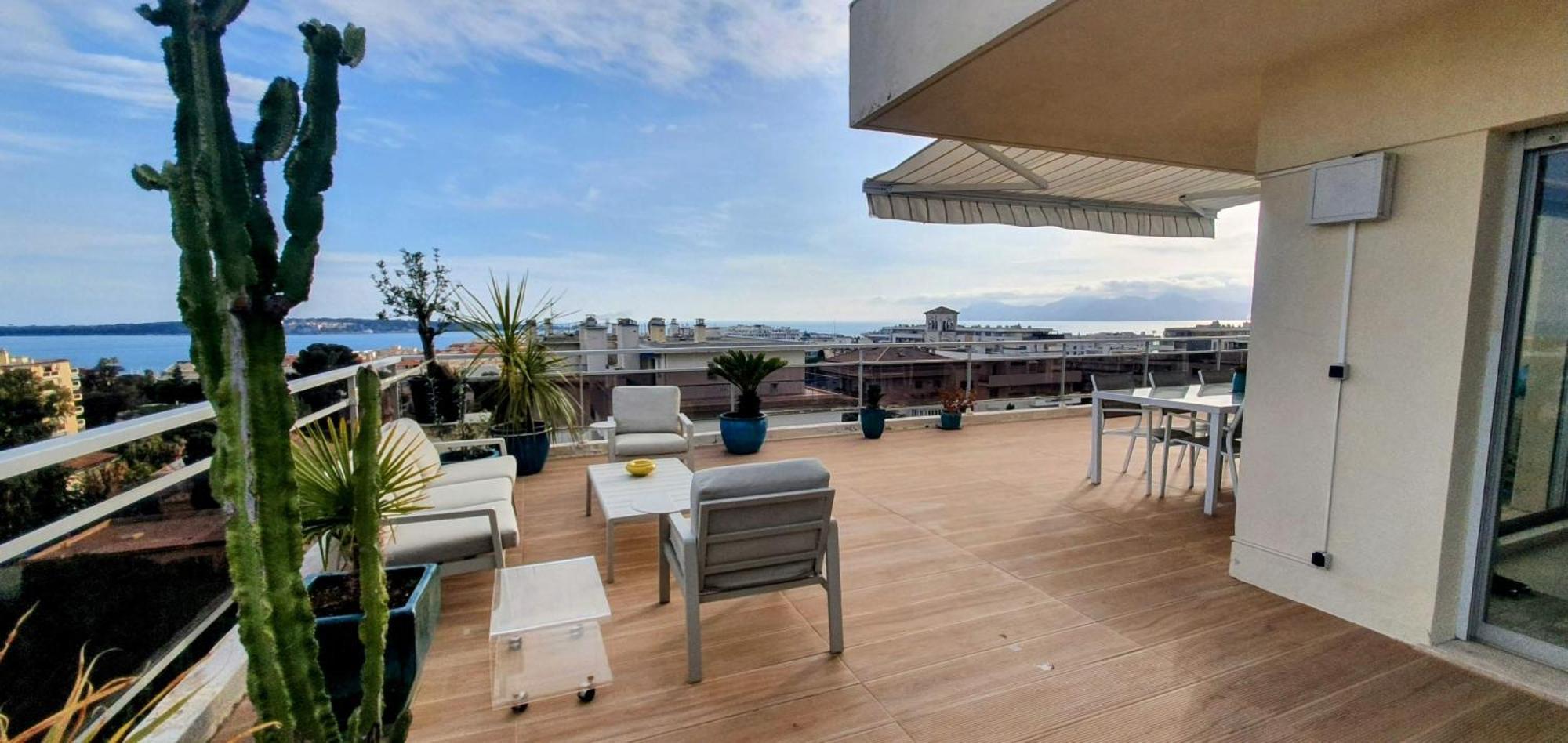 Villa Sur Le Toit - Vue Mer Exceptionnelle 칸느 외부 사진