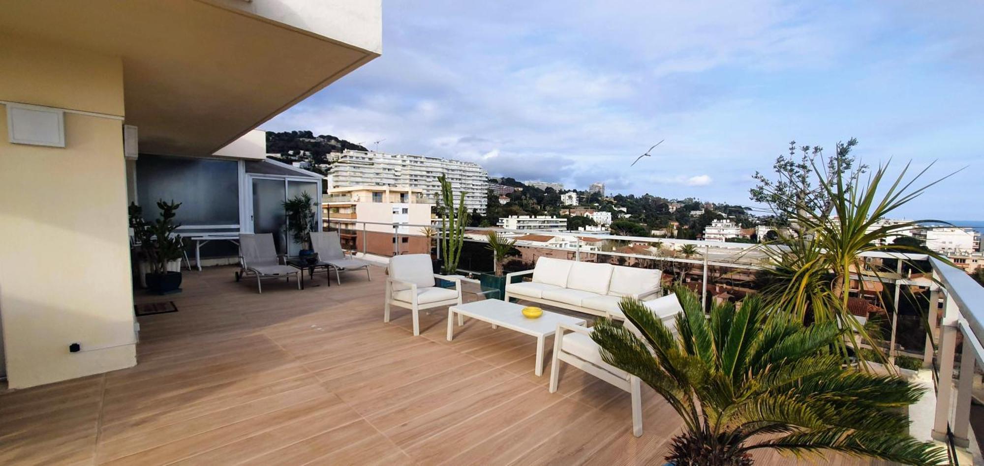 Villa Sur Le Toit - Vue Mer Exceptionnelle 칸느 외부 사진