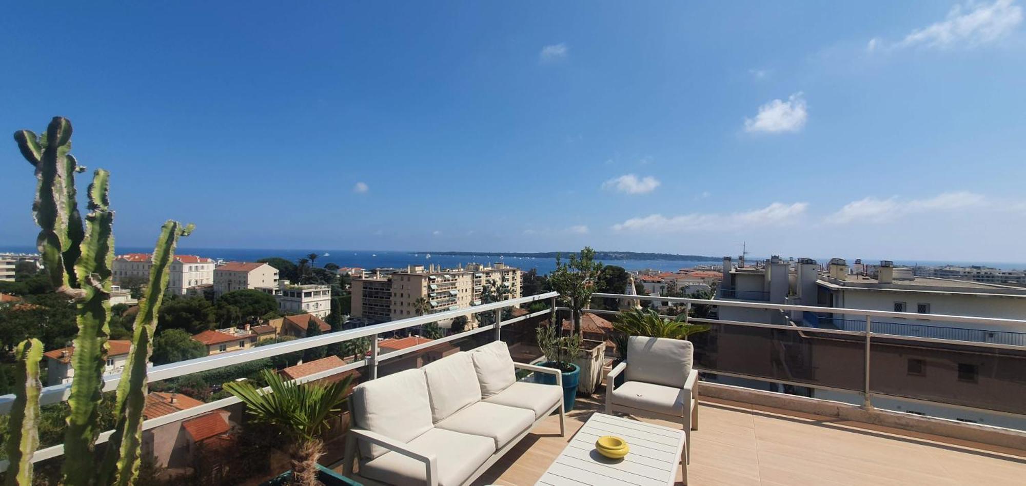 Villa Sur Le Toit - Vue Mer Exceptionnelle 칸느 외부 사진
