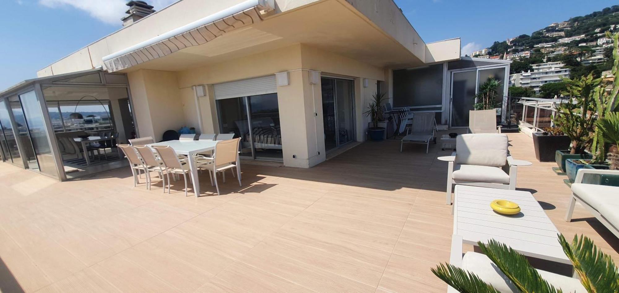 Villa Sur Le Toit - Vue Mer Exceptionnelle 칸느 외부 사진