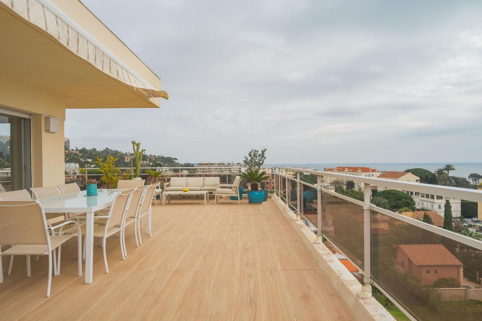 Villa Sur Le Toit - Vue Mer Exceptionnelle 칸느 외부 사진