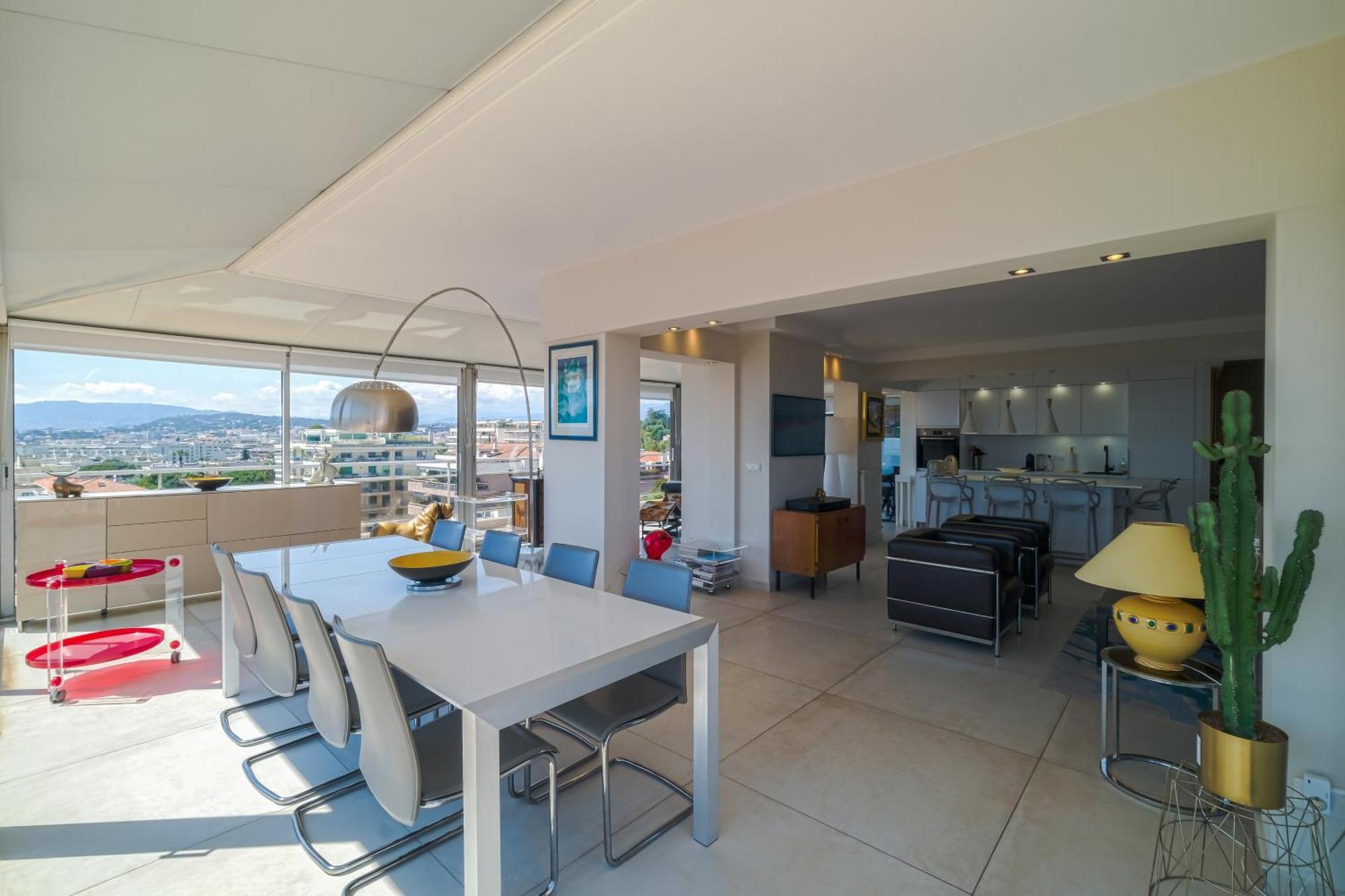 Villa Sur Le Toit - Vue Mer Exceptionnelle 칸느 외부 사진