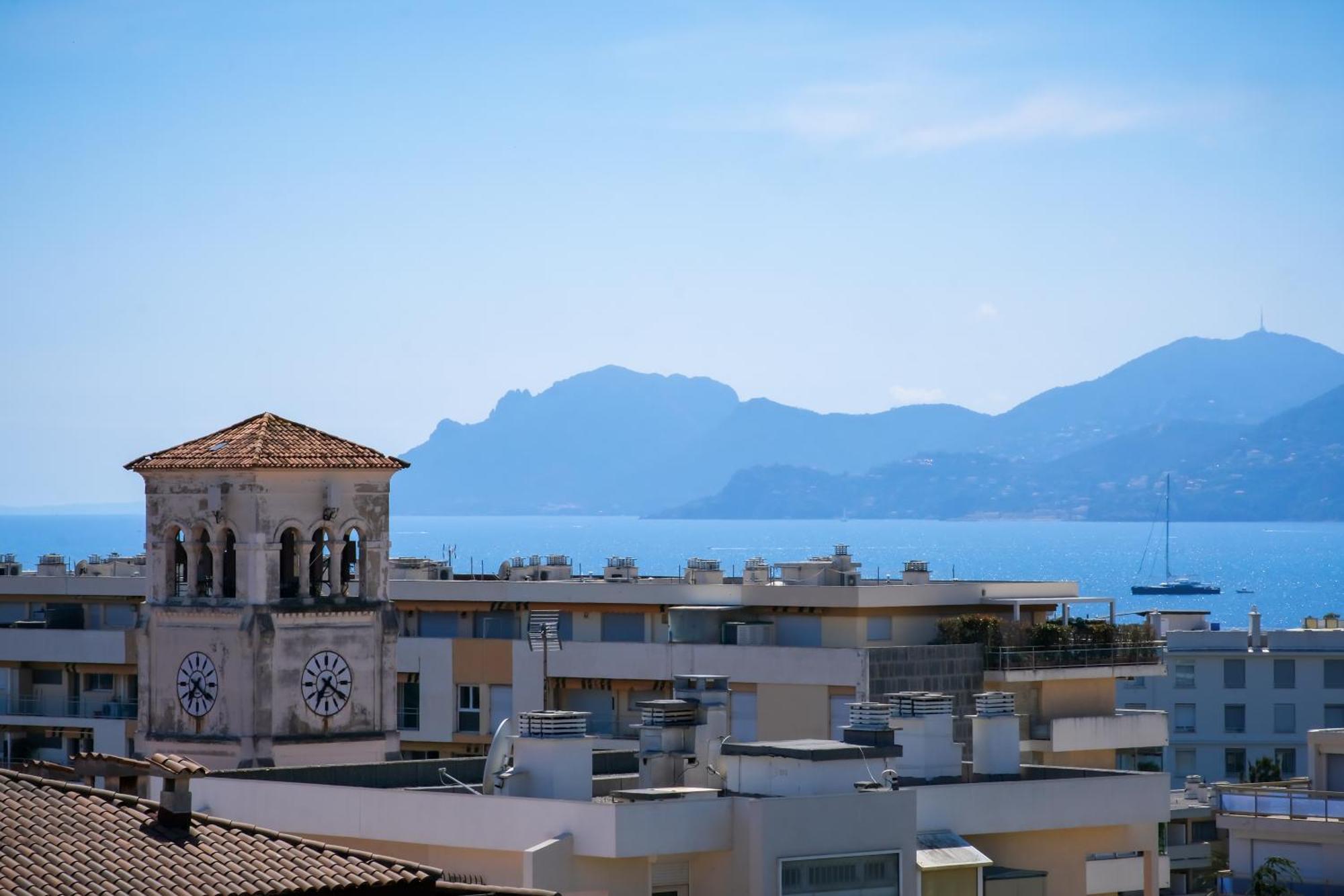 Villa Sur Le Toit - Vue Mer Exceptionnelle 칸느 외부 사진